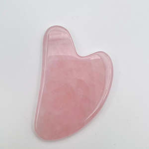Products: Rose Quartz Gua sha Stone