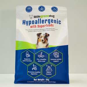 Kibble: Sensitive Stomach Hypoallergenic Dog Kibble with Superfoods