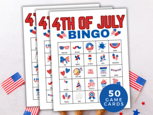 4th July: 4th of July Bingo Game