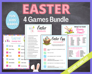 Kids Easter Games Bundle