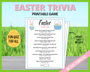 Easter Games: Easter Trivia