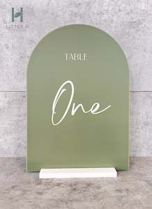 Products: Table Number - Botanical Range
