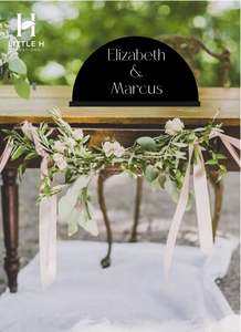Products: Table Arch Sign - Classic Range