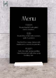 Products: Menu - Classic Range
