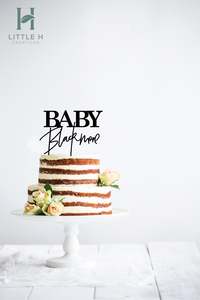 Products: Baby Shower Cake Topper