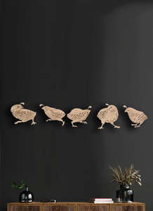 Products: Quails 3D Wall Art