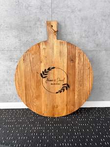 Gifts: Artisan Round Serving Platter - Personalised