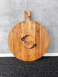 Gifts: Artisan Round Serving Platter - Personalised