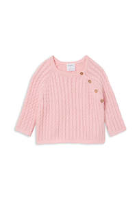 Milky Clothing Australia: MILKY Powder Pink Knit Cardigan