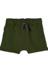 Milky Clothing Australia: Milky Hunter green fleece shorts