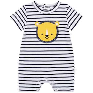 Carrément Beau Lion - Short sleeve romper