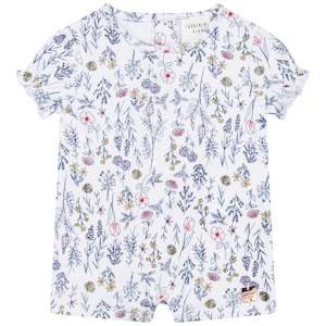 Carrement Beau 1: Carrement Beau - Spring floral print -Short sleeve all in one