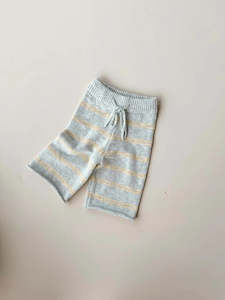 Baby Boy 0 24 Months: Freckles By Fo - Ellis Slub Cotton Crop Culotte