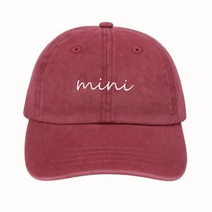 Personalised Embroidered Mini Cap