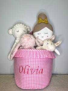 All Collection: Personalised Embroidered Checkered Bag