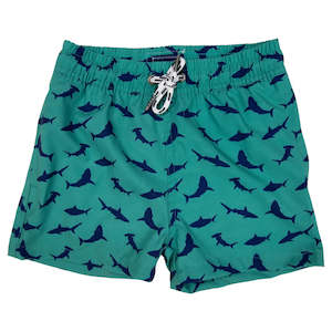 Korango Green Shark Boardies