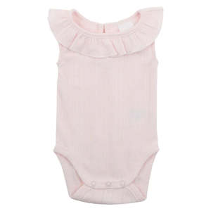 Minihaha 2: Blush Sleeveless Bodysuit - Pink