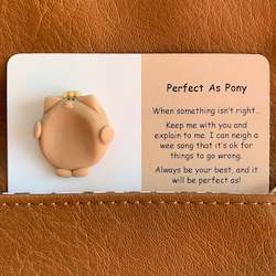 Little Joys Worry Stone - Perfect as Pony