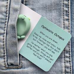 Little Joys Worry Stone - Optimistic Octopus