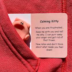 Positivity: Little Joys Worry Stone - Calming Kitty