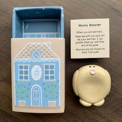 Metal Worry Stones: Worry Monster Metal Worry Stone
