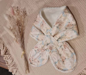 Snow Winter Scarf- Rose water