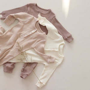 Bily Ribbed All in one Bodysuit