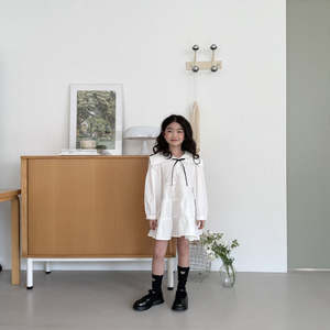 New: Ensera Cotton Ruffle Dress