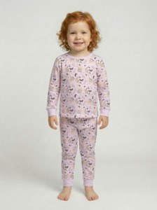 Lilac Whimsical Garden Long Sleeve Set