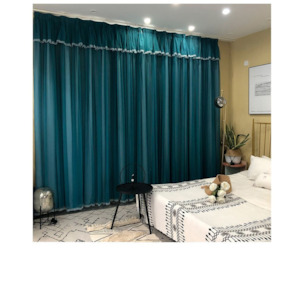 Custom Made Curtains 1: New Blockout curtains Dark blue - Custom made - CM-0015 Ins style