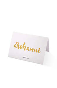 Greeting Cards: Much Love - Arohanui Gift Card