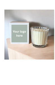 Custom Branded Candle- Mini (Minimum order 24)