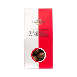 Gourmet Food Gift Box: Milk Chocolate Almonds