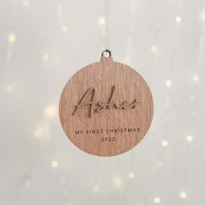 Christmas: My First Christmas Bauble