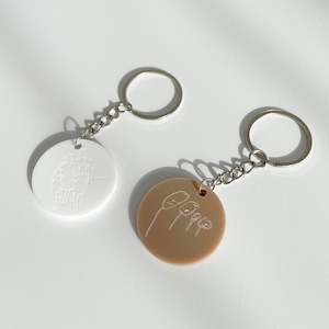 Accessories: Father’s Day Key Ring - Custom