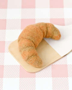 Tara Treasures | Felt Play Food, Plain Croissant