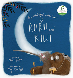 Books: The Midnight Adventures of Ruru and Kiwi | Paperback book