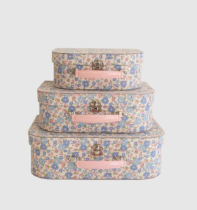 Decor And Lighting: Alimrose | Carry Case Set 3pcs - Liberty Blue