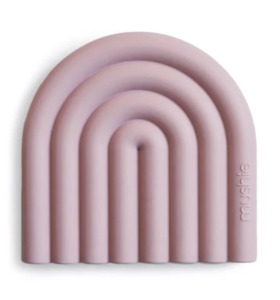 Decor And Lighting: Mushie | Rainbow Teether - Mauve