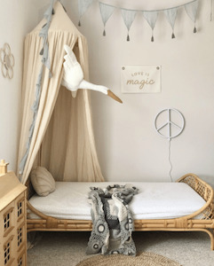 Wall Hangings: Leonie and the Leopard | Wall Banner, Love is Magic