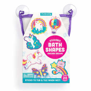 Mudpuppy | Bath Shapes, Unicorn Dreams