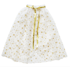 Alimrose | Tulle Star Cape Ivory