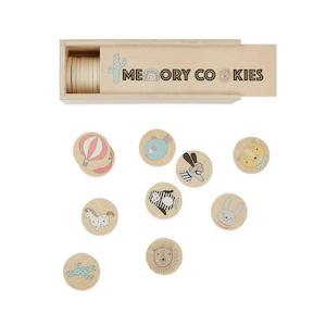 Oyoy Mini: OYOY Mini | Wooden cookie memory card game - nature