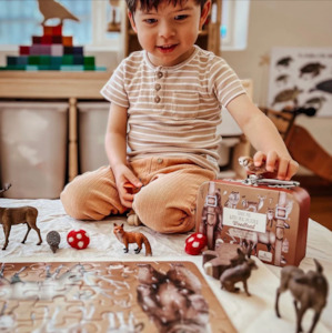 Modern Monty: Modern Monty | "Take Me With You" Puzzle - Woodland