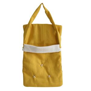 Doll Accessories: Alimrose | Doll Carry Bag - Butterscotch Linen