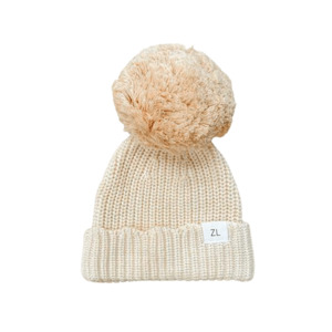 Booties And Bonnets: Ziggy Lou | Chunky Knitted Beanie - Lemon