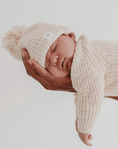 Ziggy Lou | Beanie - Chunky Textured Honey