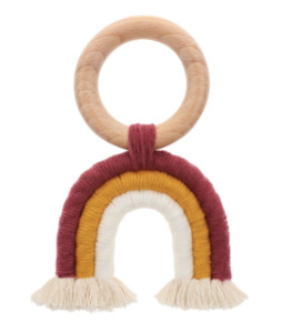 Rainbow Child: Rainbow Teether, Red Sky | Rainbow Child