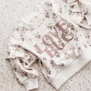 Bencer and Hazelnut | Love Bug Jumper, Posy Frill - Size Newborn