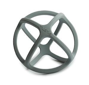 Teethers Squeakers: Mushie | Ball Teether - Dried Thyme